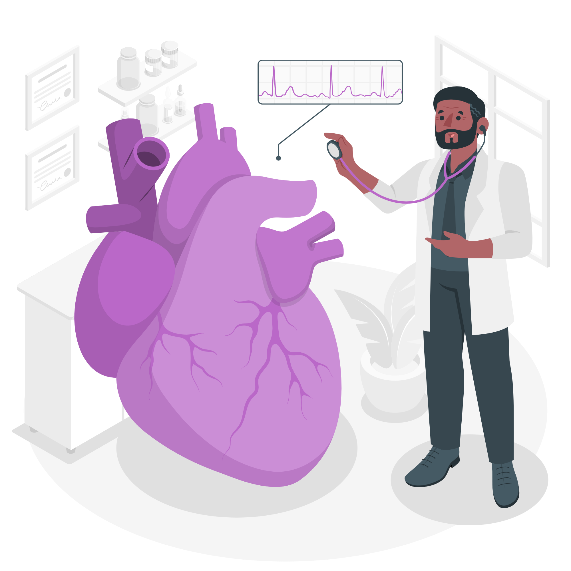 Unité de cardiologie de la Clinique Elishama